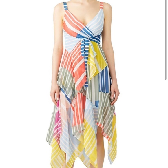 Tanya Taylor Striped Goldie Dress - Picture 4 of 9